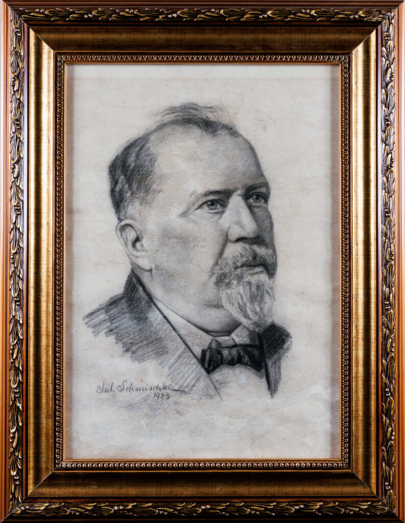 Retrato Carlos Frederico Bier, por Julius Schmischke - Acervo Museu Histórico Visconde de São Leopoldo. Foto: Nilton Santolin