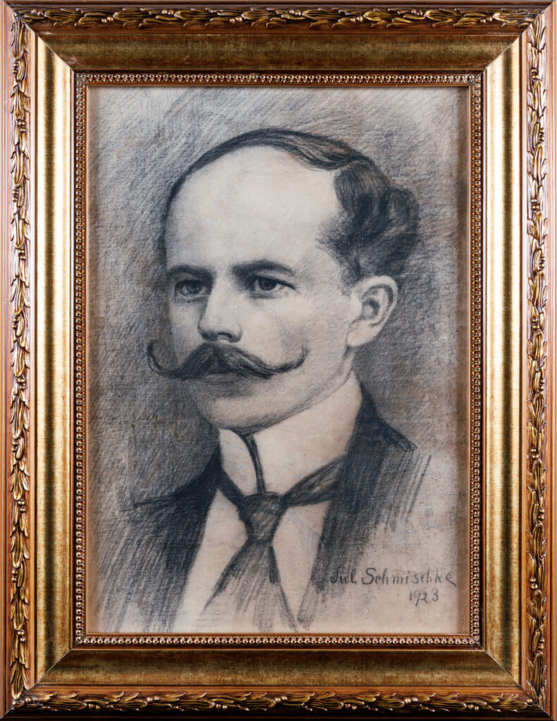 Retrato Luiz Lourenço Stabel, por Julius Schmischke - Acervo Museu Histórico Visconde de São Leopoldo. Foto: Nilton Santolin